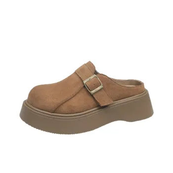 BANWEIDIYA Abrasion Resistant Slip Resistant Wrap toe Slippers Women's
