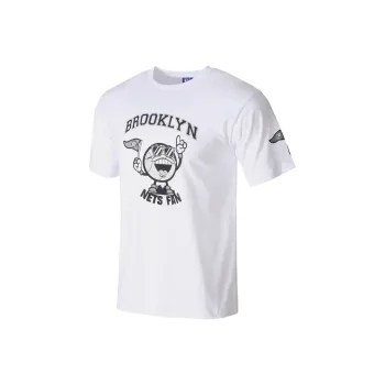 NBA Brooklyn Nets T Shirt Unisex White