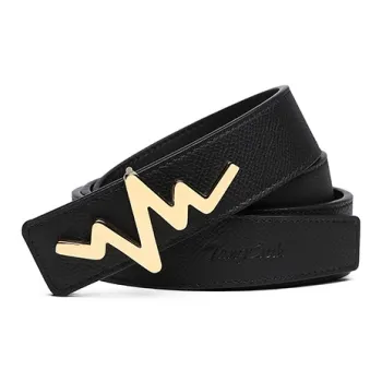 TangGuh Top Grain Cow Leather Belts Unisex 3.0cm Width