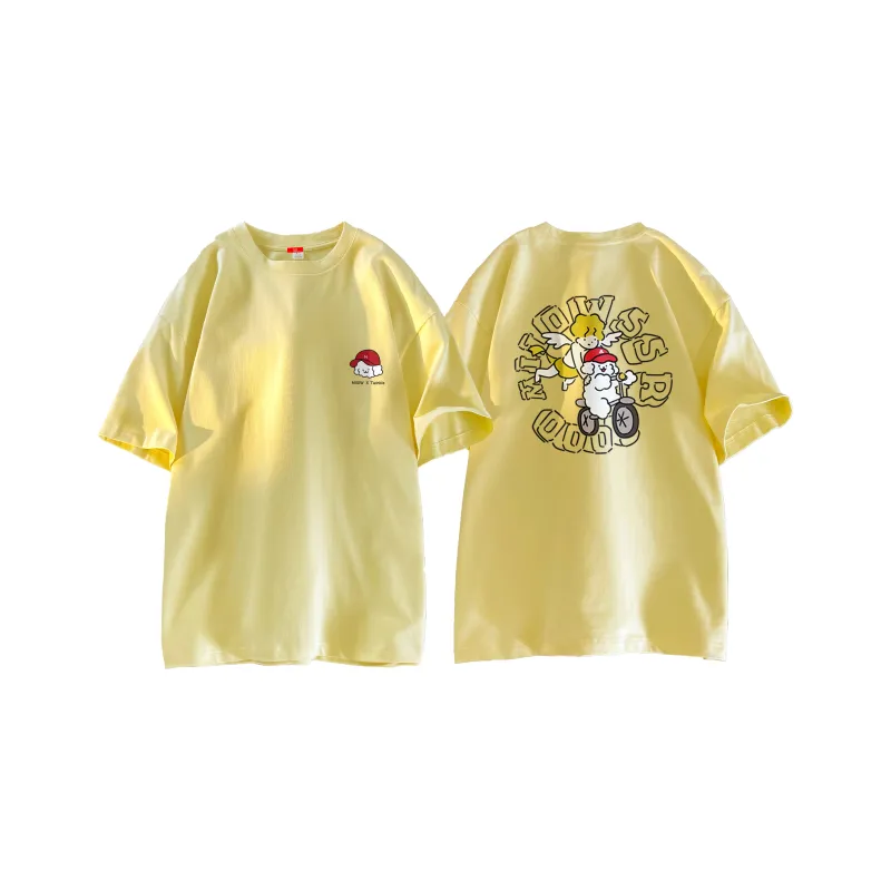 MIIOW Trend Party Series Short Sleeved T Shirts Unisex-16