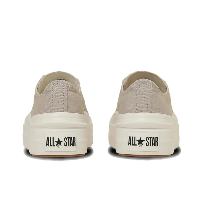 Converse ALL STAR LIGHT PLTS 2 Lightweight Low Top Canvas Shoes Women's Pebble Beige-3