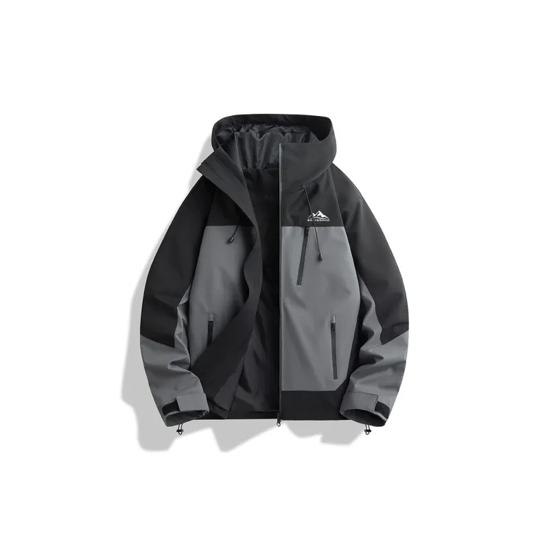 ROBINHOOD Water Resistant Windproof Breathable Wear Resistant Warm Water Repellent Windbreaker Jacket Unisex-29