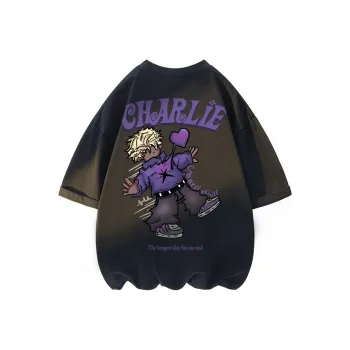 CHARLIE GOLF T Shirt Unisex Black