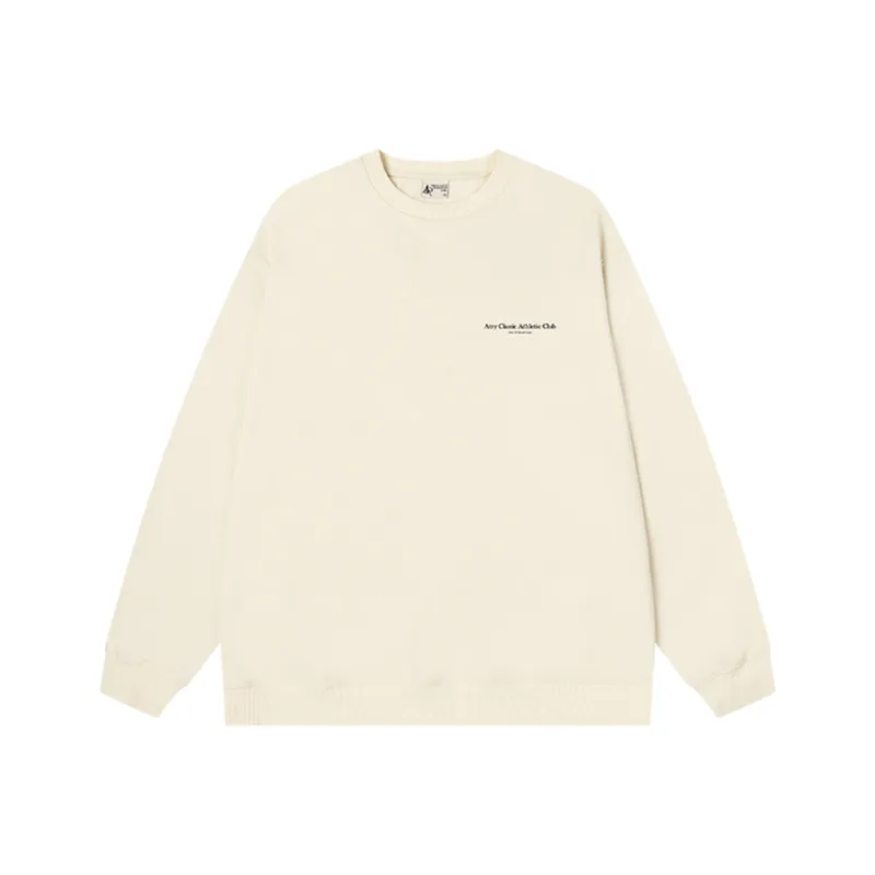 Atry Alphabet Slogan Series Sweatshirt Unisex-0