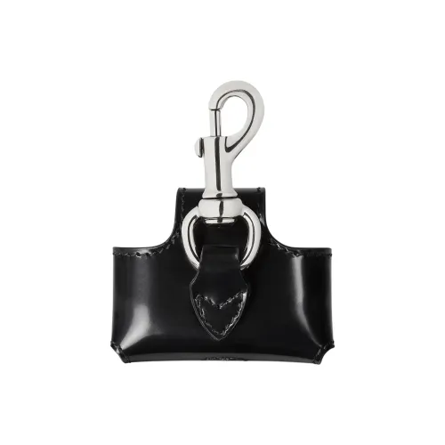 GUCCI Compatibility With AirPods Leather Printed Embossed Label, Spring Loaded Hook Clasp Headphone Cases