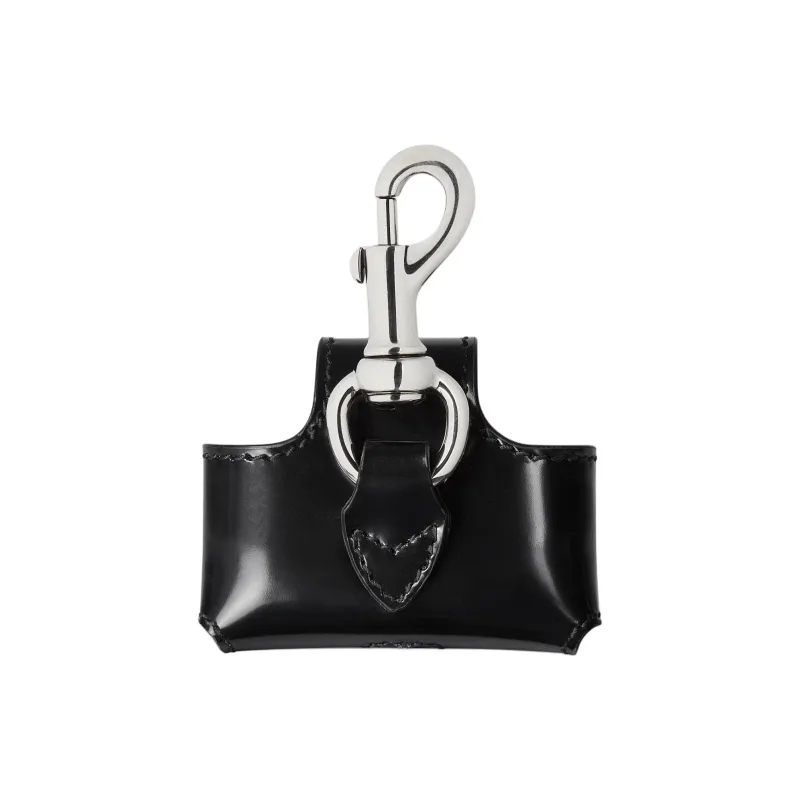 GUCCI Compatibility With AirPods Leather Printed Embossed Label, Spring Loaded Hook Clasp Headphone Cases-0