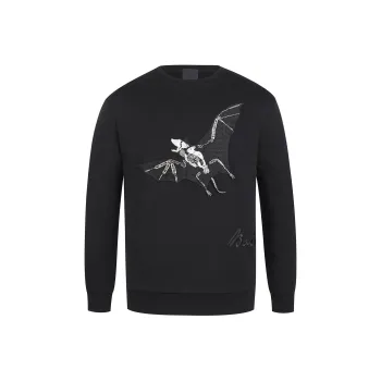 BOINIGAN VANITA Crew Neck Regular Sweatshirt Men's Black