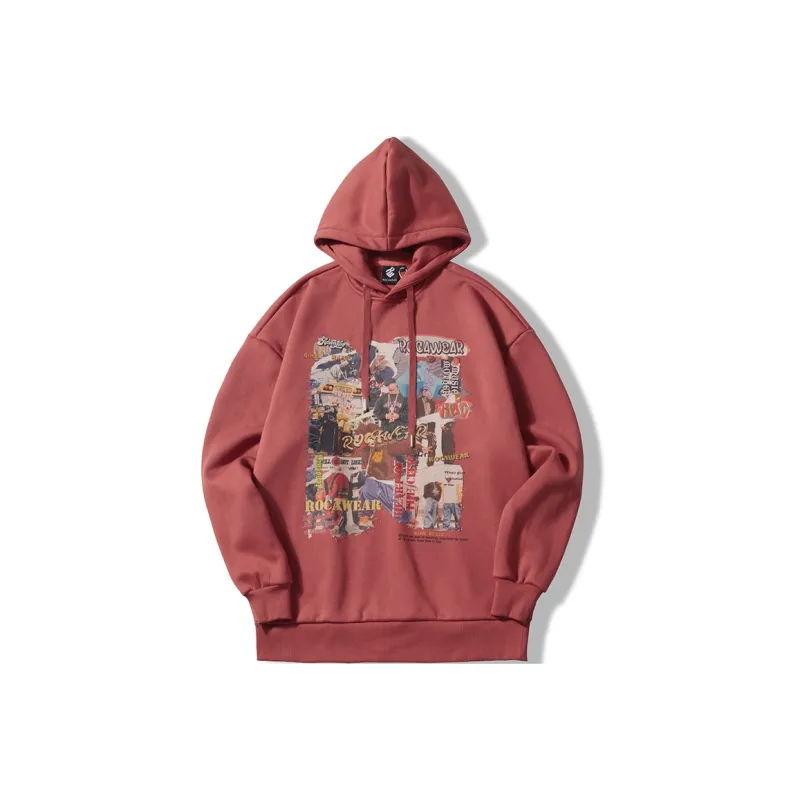 ROCAWEAR Hooded Loose Fit Regular Sweatshirt Winter Unisex-2