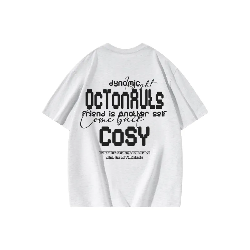 Small Columns Under The Sea T-Shirt Unisex White-22
