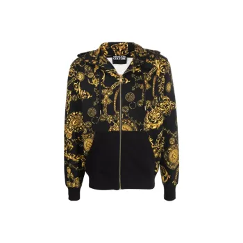 VERSACE JEANS COUTURE Watercolour Couture Hooded Jacket
