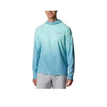 Columbia PFG Terminal Deflector Zero T Shirt Men's Blue