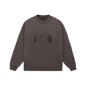 LiNing CF Sweatshirt Unisex Rattan Umber