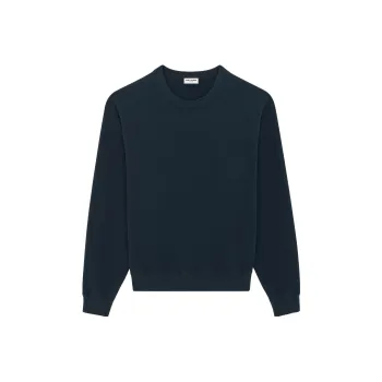 SAINT LAURENT Crewneck Long Sleeved Sweatshirt