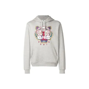 KENZO Classic Tiger Head Sweatshirt Men's Light Gray