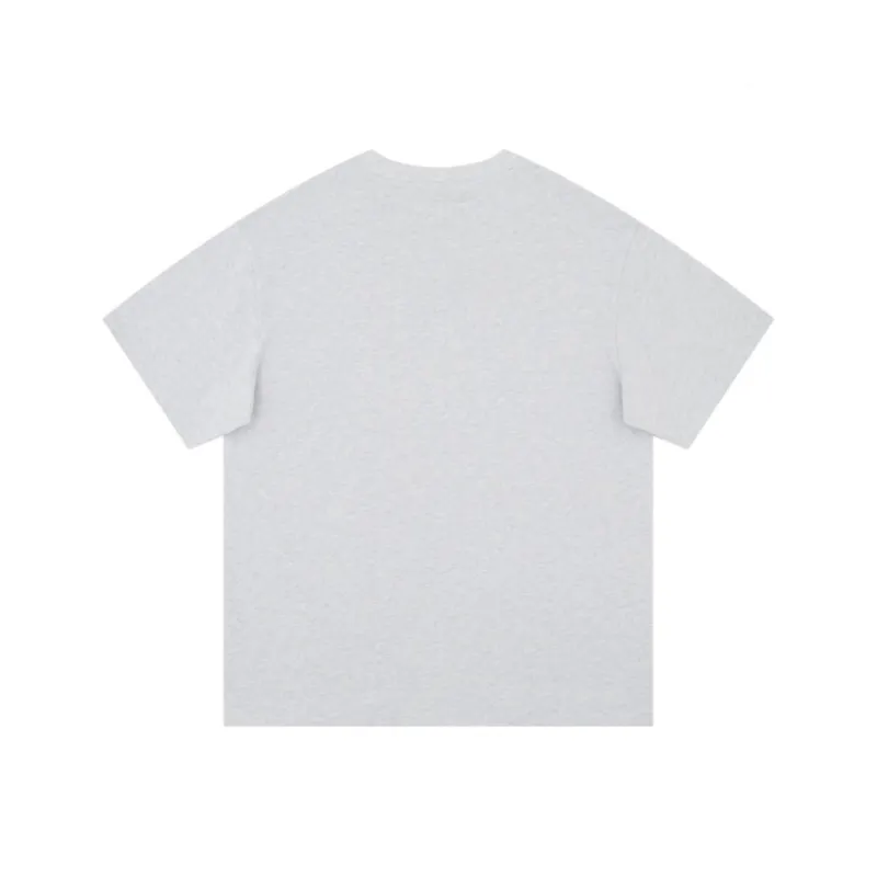 ZRZV T Shirt Unisex White Heather Gray-1