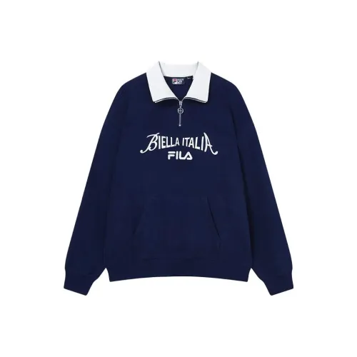 FILA Sweatshirt Unisex Deep Sea Blue