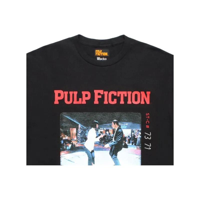 WACKO MARIA Vulgar Novels Collaboration T-Shirts Unisex Black-1