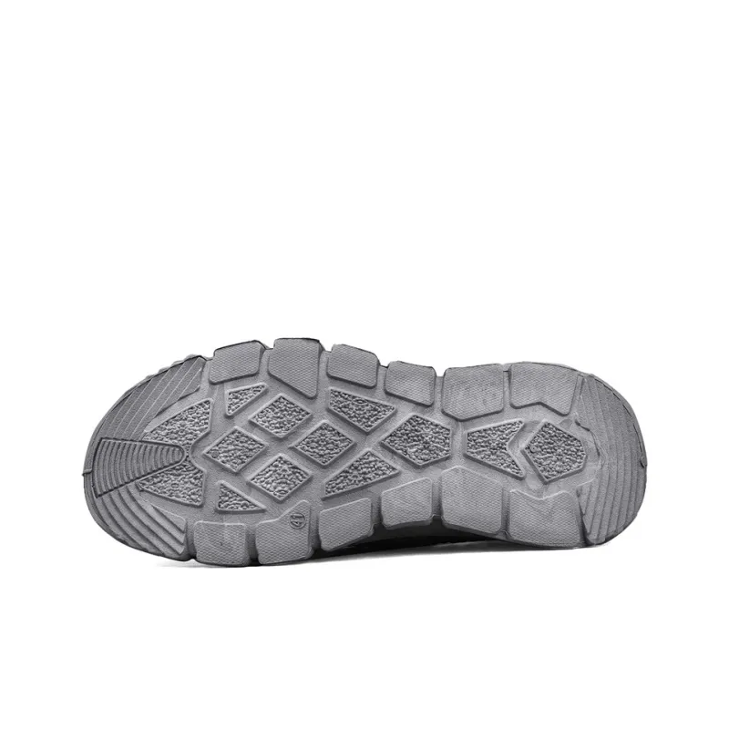Binary Wear resistant, Lightweight, Breathable, And Non slip. Low Top Casual Shoes Men's Gray-6
