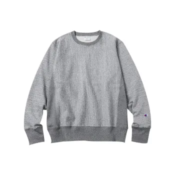 Champion Crew Neck Regular Sweatshirt Japan Version Unisex Gray