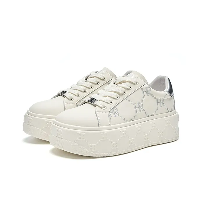 HR Helena Skateboard Shoes Women's Beige Silver-2