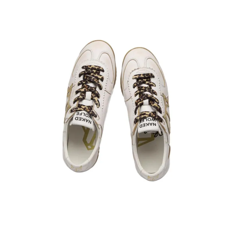 Naked Wolfe Exposuree Low Top Casual Shoes Women's White Brown-2