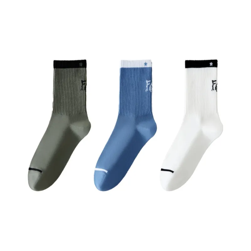 MIIOW Knee High Socks Unisex 3 Pack-0