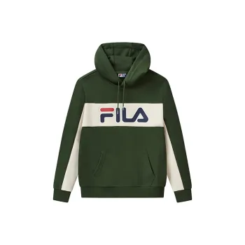 FILA Sweatshirts Men Ink Olive Green