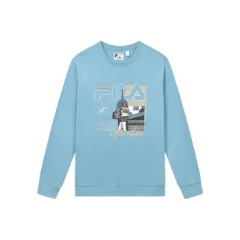FILA Sweatshirt Unisex Light Blue