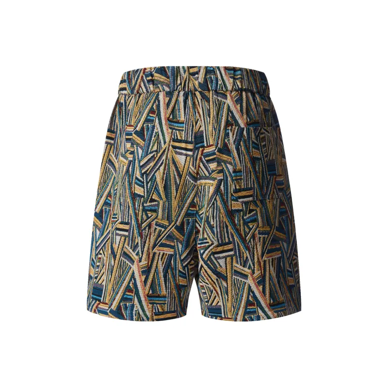 UPZCY Casual Shorts Unisex Sri Lanka Blue-13