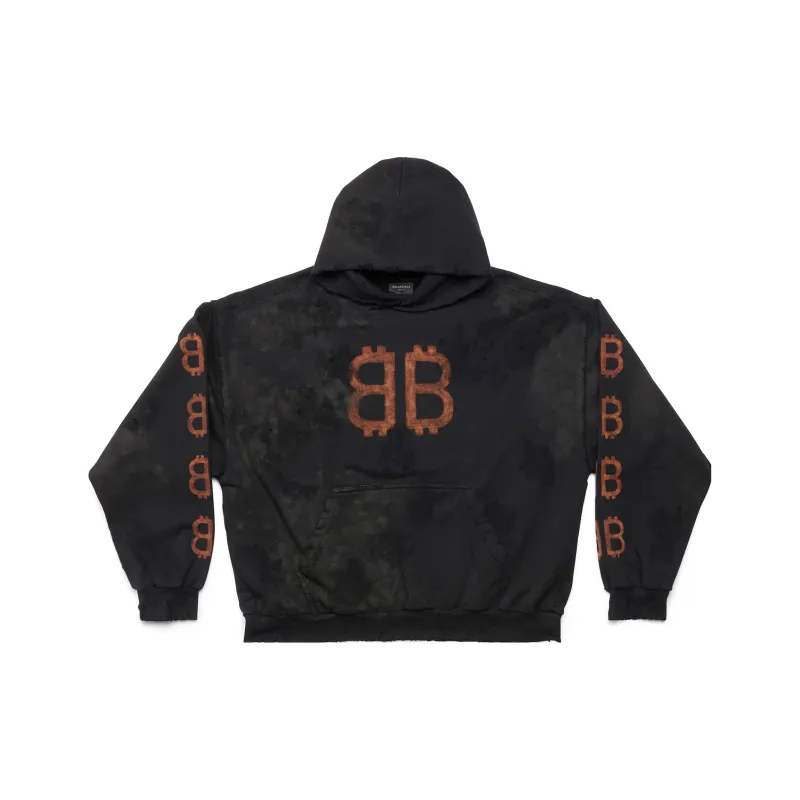 Balenciaga Crypto Medium Fit Hoodie-0