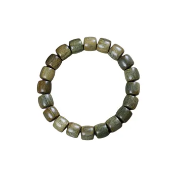 Three Inches Of Daylight Green Sandalwood Bracelets Unisex