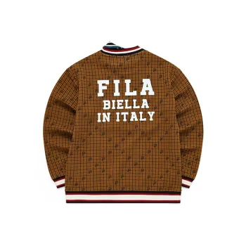 FILA MIHARA YASUHIRO Collaboration Collection Sweatshirt Men's Walnut Brown
