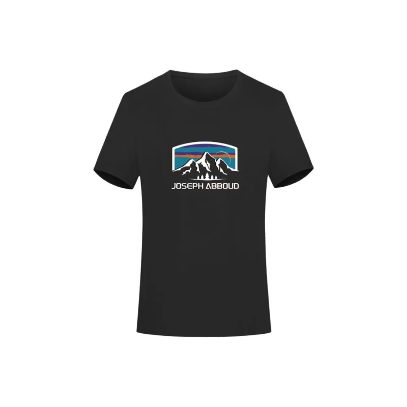 JOSEPH ABBOUD T Shirt Unisex Black-0