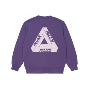 PALACE Sweatshirts Unisex Purple