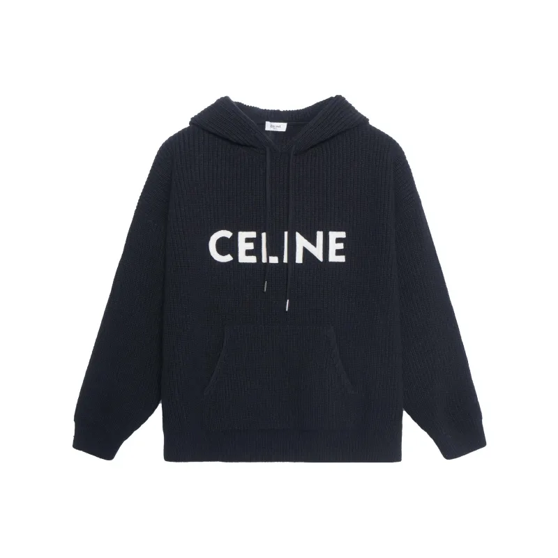 CELINE Sweatshirts Men Black-0