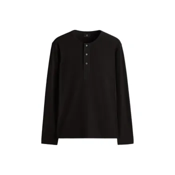 H&M T Shirts Unisex Black