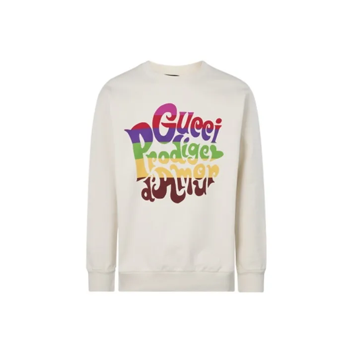 GUCCI Sweatshirts Men Beige-0