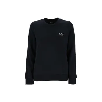 A.P.C Skye Logo-Embroidered Crewneck Sweatshirt