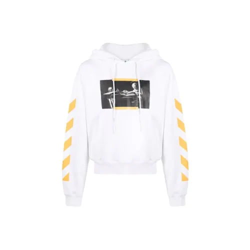 OFF WHITE Caravaggio Saint Jerome Writing Print Hoodie
