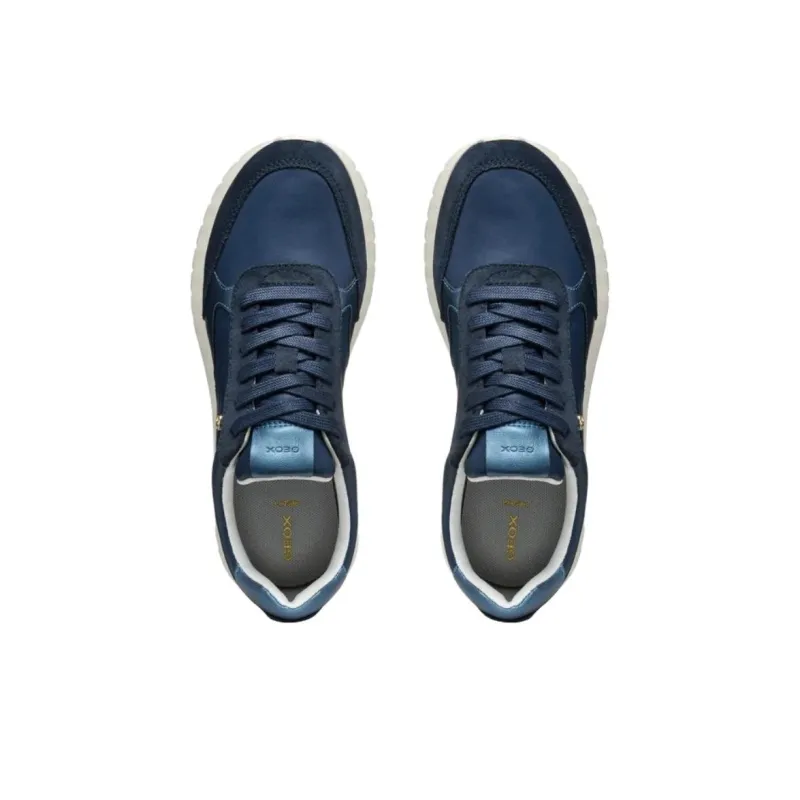 GEOX D Sukie 2.0 Low Top Casual Shoes Women's Marine Blue-3