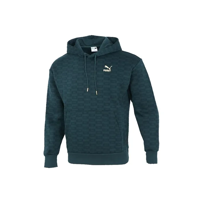 PUMA The Mascot T7 Sweatshirts Men Green-0