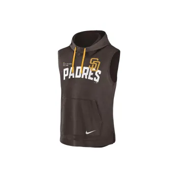 Nike Cleveland S Sideline Men's Nike Dri FIT Nfl Sleeveless Pullover Hoodie