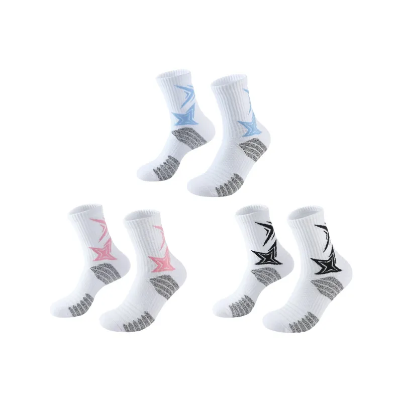 SEOBEAN Basketball Socks Unisex 3 Pack-8