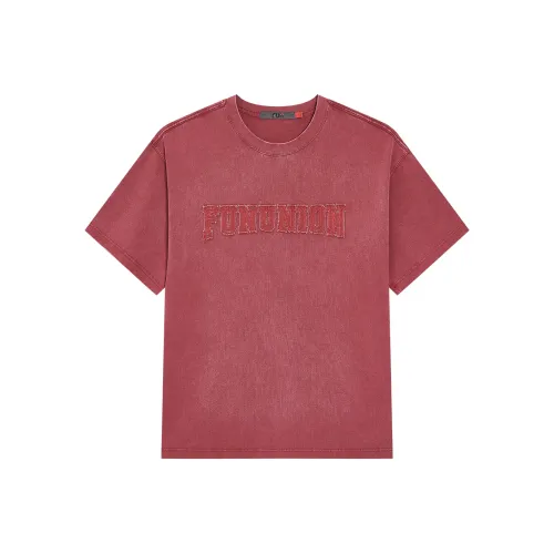 FUN T Shirts Men Red