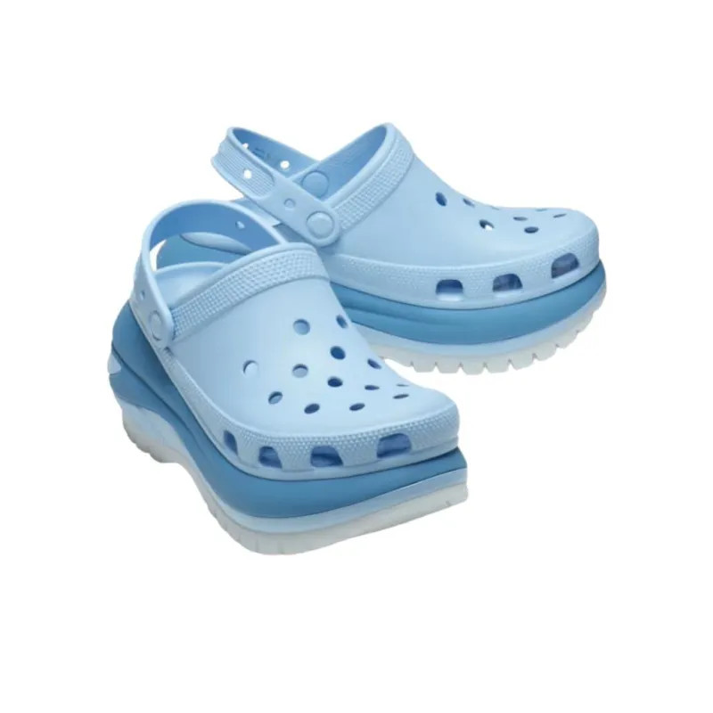 Crocs Mega Crush Matte Clog Clogs Unisex Blue-3