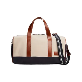 Tommy Hilfiger Polyester Travel Bag 38.2L Men's Beige