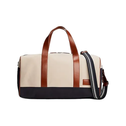 Tommy Hilfiger Polyester Travel Bag 38.2L Men's Beige
