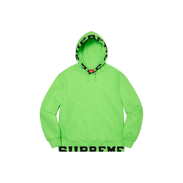 Supreme Cropped Logos Hooded Sweatshirt-5