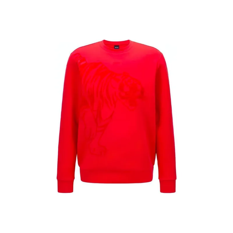 HUGO BOSS Sweatshirts Men Red-0
