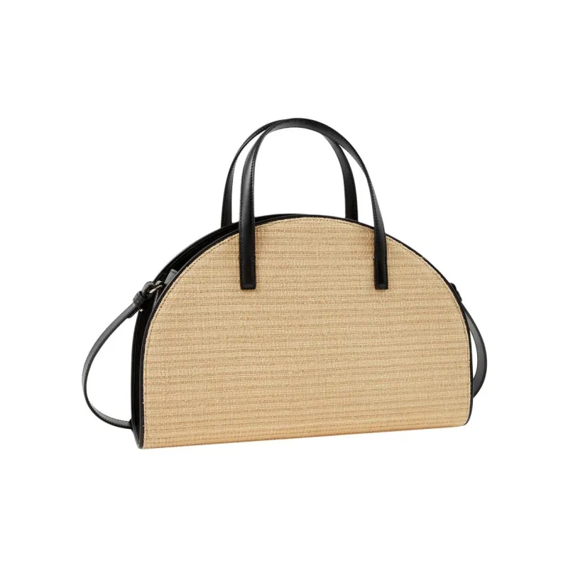 A.P.C Cow Leather Tote Bag, Shopping Bag, Shoulder Bag, Handbag Women's Beige-1